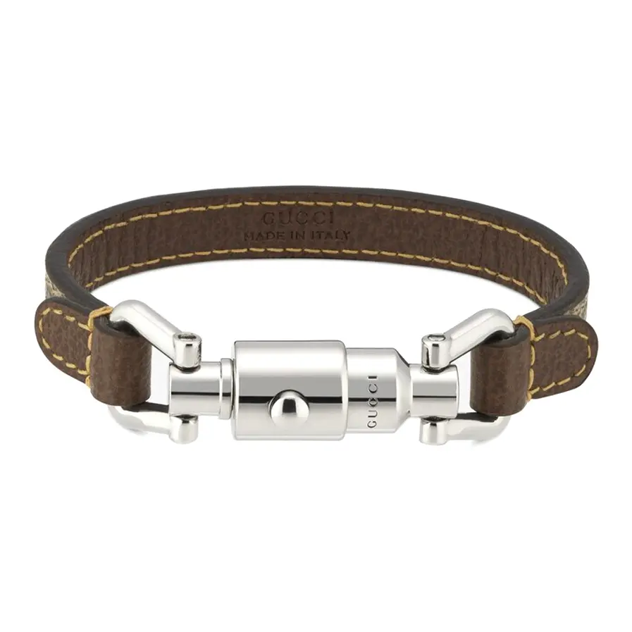 Кожаный браслет с поршневой застежкой GUCCI
Кожаный браслет с поршневой застежкой GUCCI