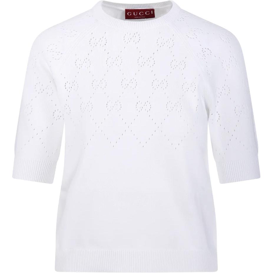 Logo Detailed Crewneck T Shirt GUCCI, белый
Logo Detailed Crewneck T Shirt GUCCI, белый