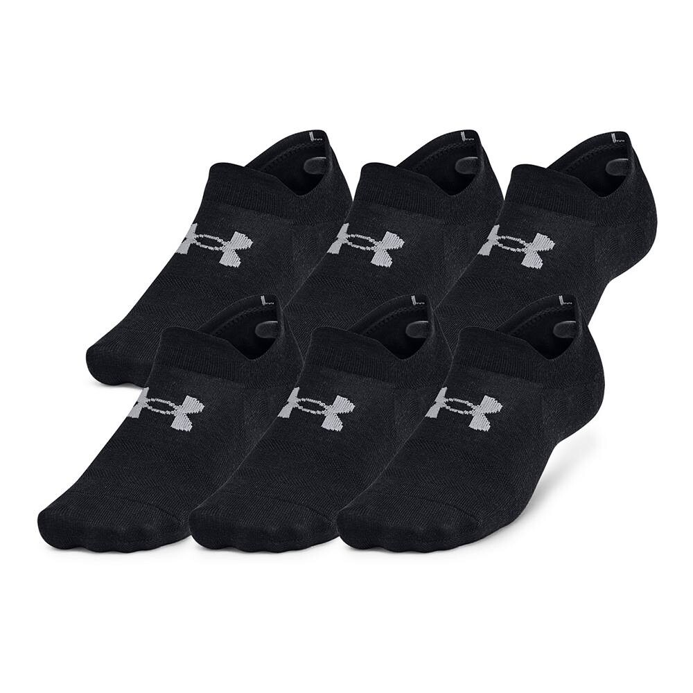 Унисекс ультранизкие носки Under Armour UA Essential, 6 пар, черный 
Унисекс ультранизкие носки Under Armour UA Essential, 6 пар, черный