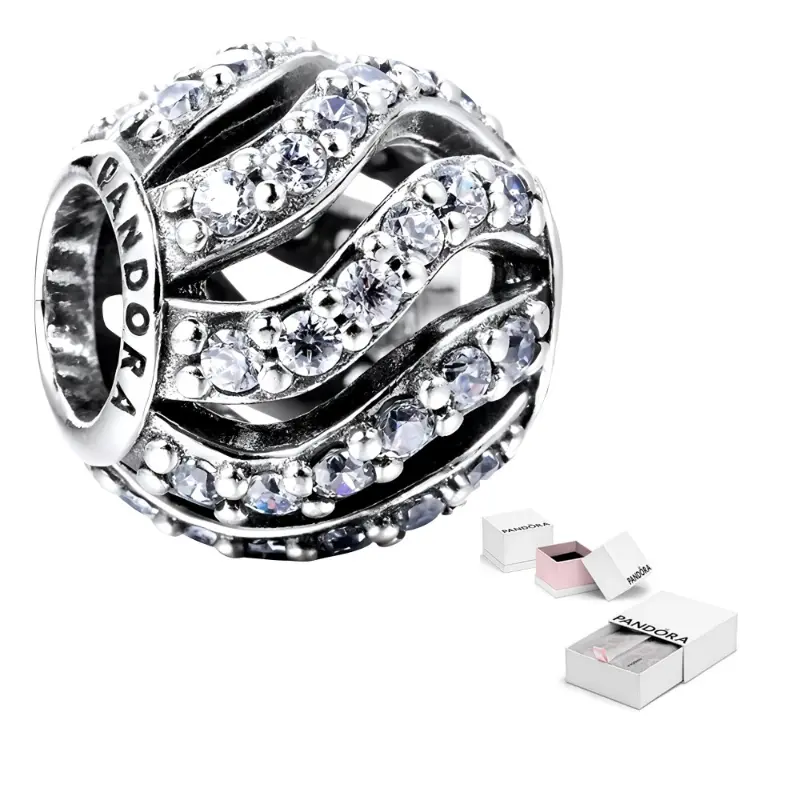 Pandora 925 Sterling Silver, Zircon, Synthetic Cubic Zirconia, Rhinestone Jewelry Accessories Unisex Silver
Pandora 925 Sterling Silver, Zircon, Synthetic Cubic Zirconia, Rhinestone Jewelry Accessories Unisex Silver