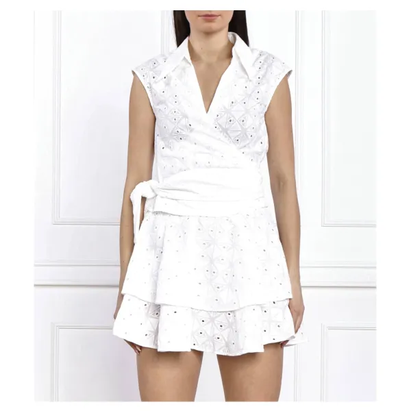 Укороченная блузка Silvian Heach, белый
Укороченная блузка Silvian Heach, белый