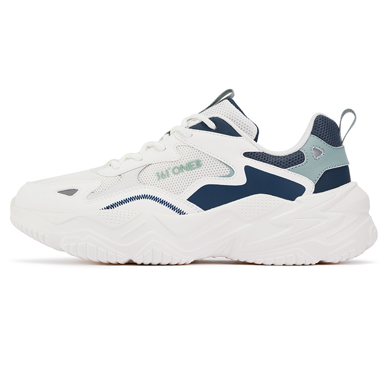 361° Кроссовки мужские Croissant, Leather Mesh, абразивоустойчивые, с амортизацией, низкие, повседневные, ностальгический синий
361° Кроссовки мужские Croissant, Leather Mesh, абразивоустойчивые, с амортизацией, низкие, повседневные, ностальгический синий