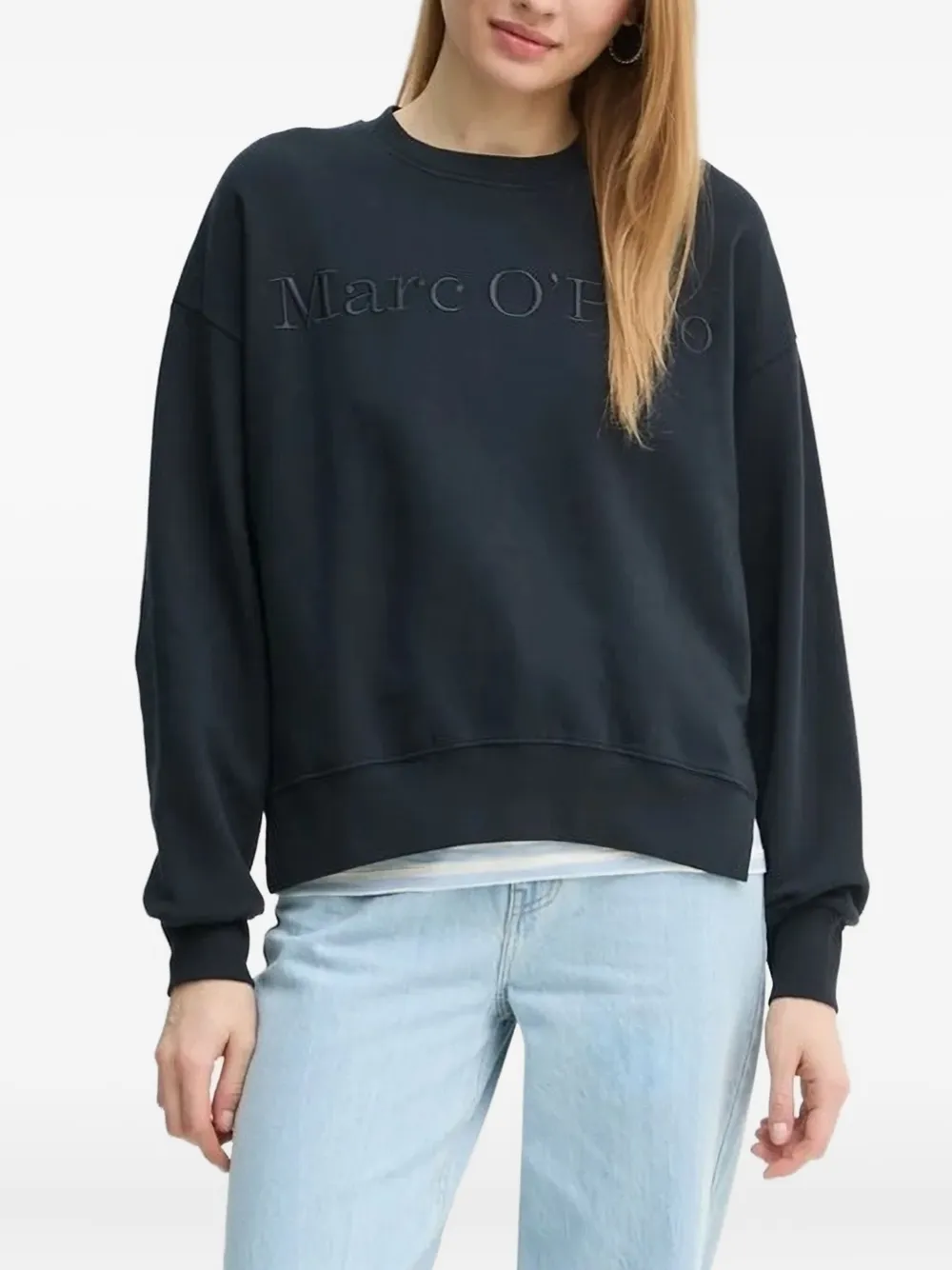 Толстовка с вышитым логотипом Marc O'Polo, черный
Толстовка с вышитым логотипом Marc O'Polo, черный