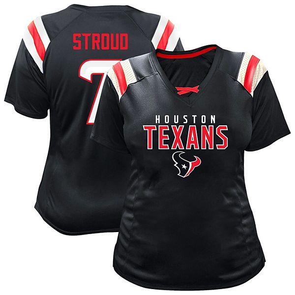 Женская футболка Houston Texans с именем и номером C J Stroud, плюс размер Fanatics
Женская футболка Houston Texans с именем и номером C J Stroud, плюс размер Fanatics