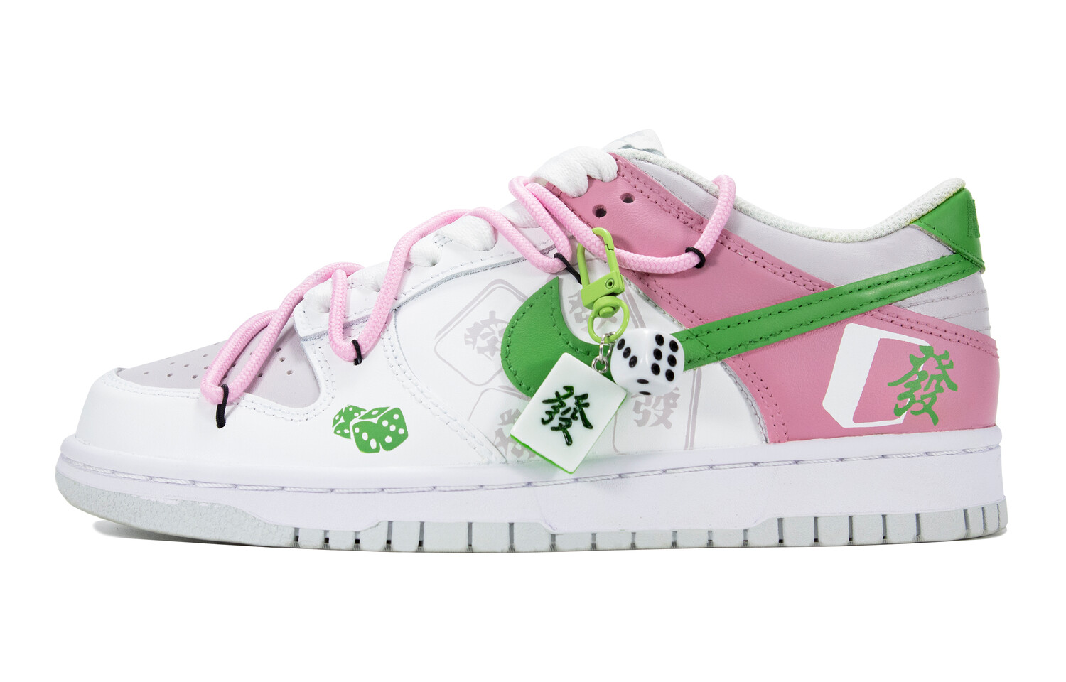 Кроссовки Nike Dunk Skateboarding Shoes Women's Low-top White/pink/green, розовый
Кроссовки Nike Dunk Skateboarding Shoes Women's Low-top White/pink/green, розовый