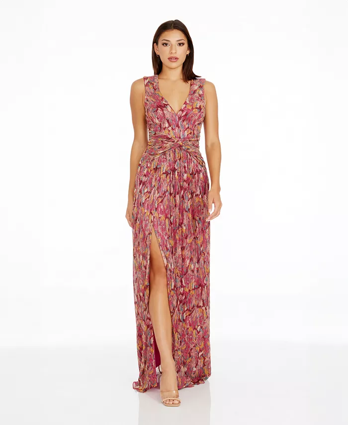 Платье женское приталенное с расклешенной юбкой Leanna с металлизированным эффектом Dress the Population
Платье женское приталенное с расклешенной юбкой Leanna с металлизированным эффектом Dress the Population