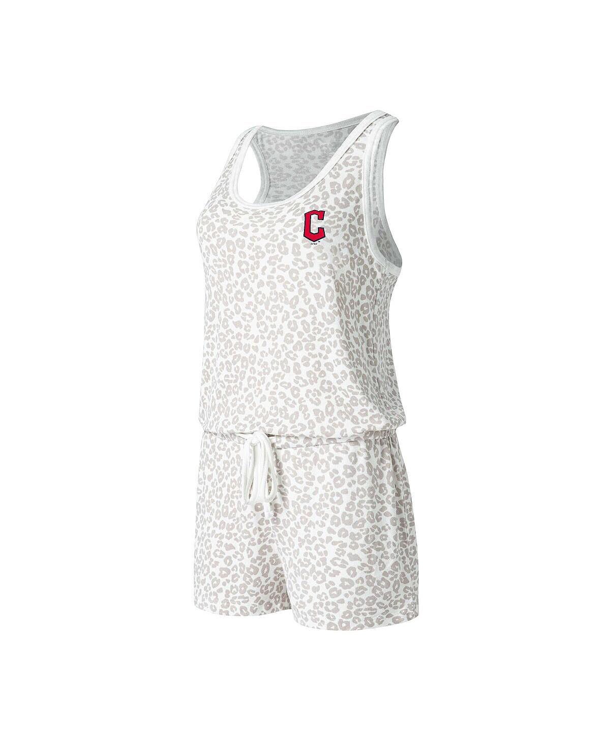 Женский кремовый вязаный комбинезон Cleveland Guardians Montana Hacci Concepts Sport
Женский кремовый вязаный комбинезон Cleveland Guardians Montana Hacci Concepts Sport