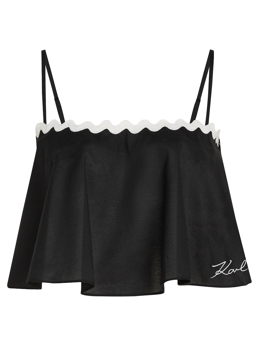 Топ Karl Lagerfeld, черный
Топ Karl Lagerfeld, черный