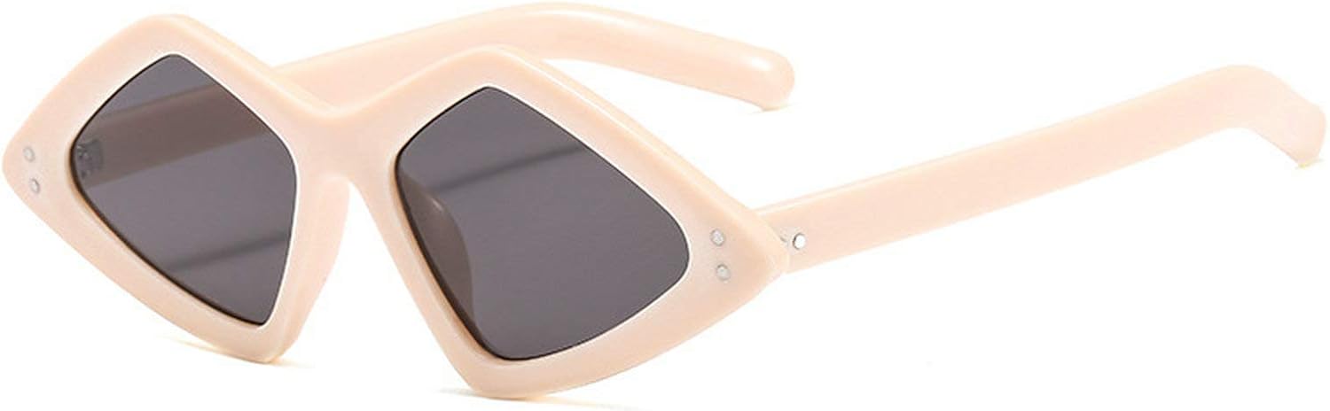 COTIA Модные панк-солнцезащитные очки в многоугольной, неправильной формы, в маленькой оправе, ретро-стиль, женские, винтажные, уникальные, треугольные, мужские, Beige Yellow
COTIA Модные панк-солнцезащитные очки в многоугольной, неправильной формы, в маленькой оправе, ретро-стиль, женские, винтажные, уникальные, треугольные, мужские, Beige Yellow