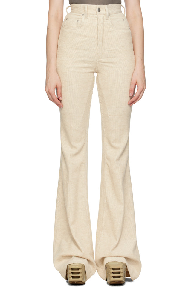 Брюки Bolan bootcut от Concordians Rick Owens, цвет natural
Брюки Bolan bootcut от Concordians Rick Owens, цвет natural