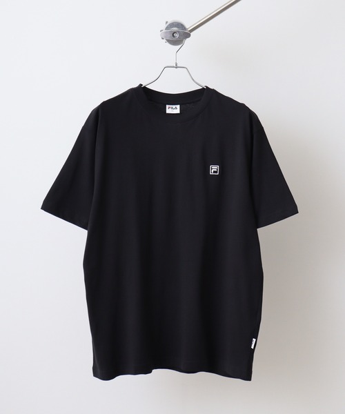 Футболка из хлопка с вышитым логотипом и карманом FILA, черный
Футболка из хлопка с вышитым логотипом и карманом FILA, черный