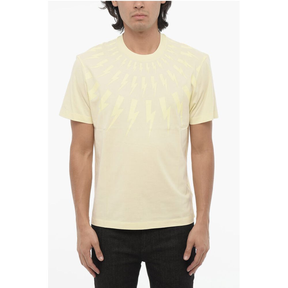 Футболка облегающего кроя FAIRISLE THUNDERBOLT с круглым вырезом и топом Neil Barrett, Yellow
Футболка облегающего кроя FAIRISLE THUNDERBOLT с круглым вырезом и топом Neil Barrett, Yellow