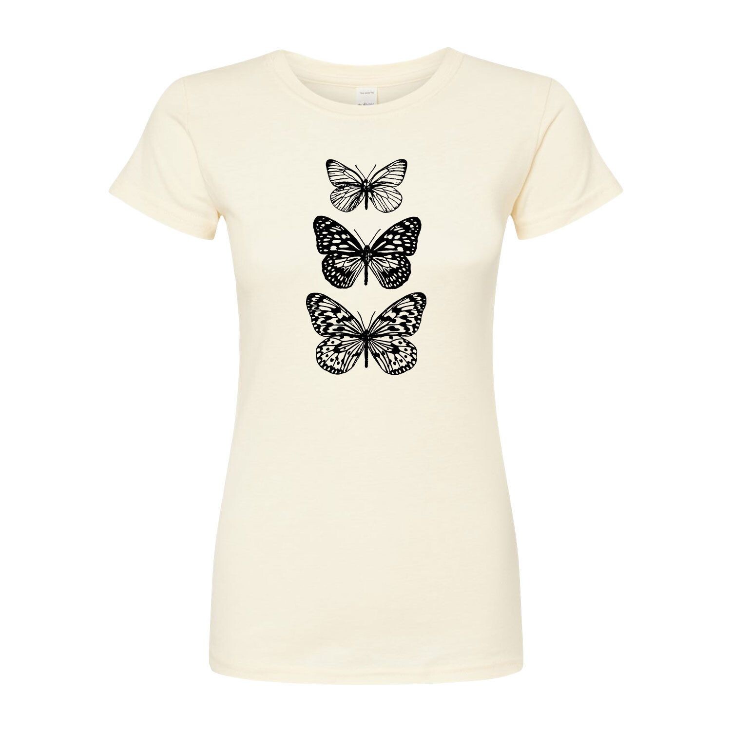 Футболка приталенного кроя с узором «бабочки» для юниоров Licensed Character 
Футболка приталенного кроя с узором «бабочки» для юниоров Licensed Character