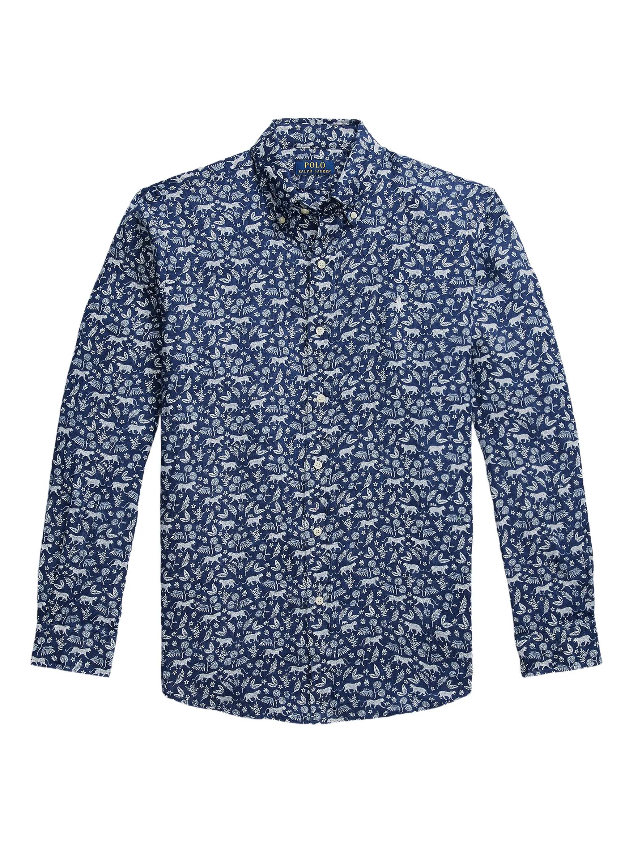 Льняная рубашка Polo Ralph Lauren, синий
Льняная рубашка Polo Ralph Lauren, синий