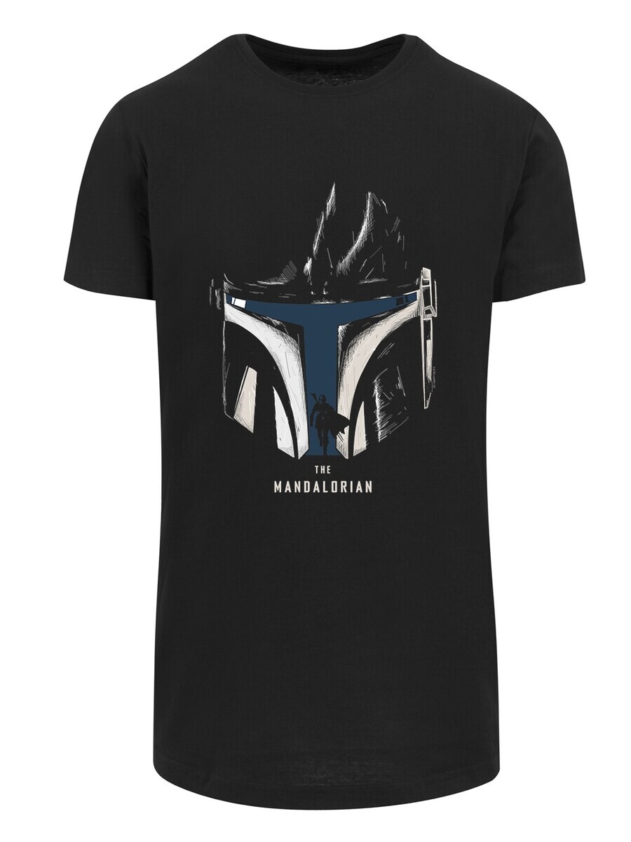 Футболка F4Nt4Stic STAR WARS THE MANDALORIAN HELMET SILHOUETTE, черный 
Футболка F4Nt4Stic STAR WARS THE MANDALORIAN HELMET SILHOUETTE, черный