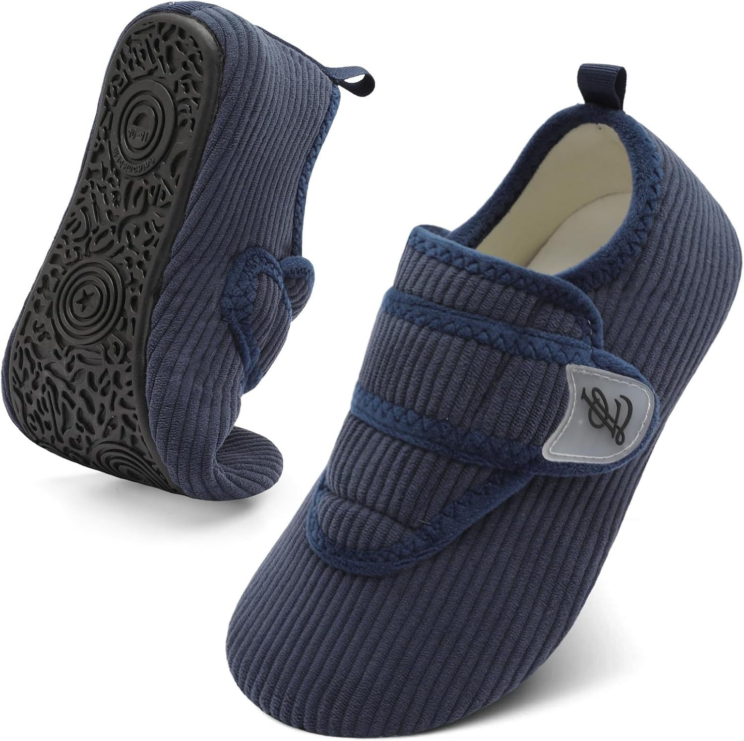 Тапочки LeIsfIt для женщин и мужчин, мягкие домашние тапочки, широкие, босоного, нескользящие, удобные, на стопу, регулируемые, для дома, спальни, путешествий и йоги, темно-синий
Тапочки LeIsfIt для женщин и мужчин, мягкие домашние тапочки, широкие, босоного, нескользящие, удобные, на стопу, регулируемые, для дома, спальни, путешествий и йоги, темно-синий