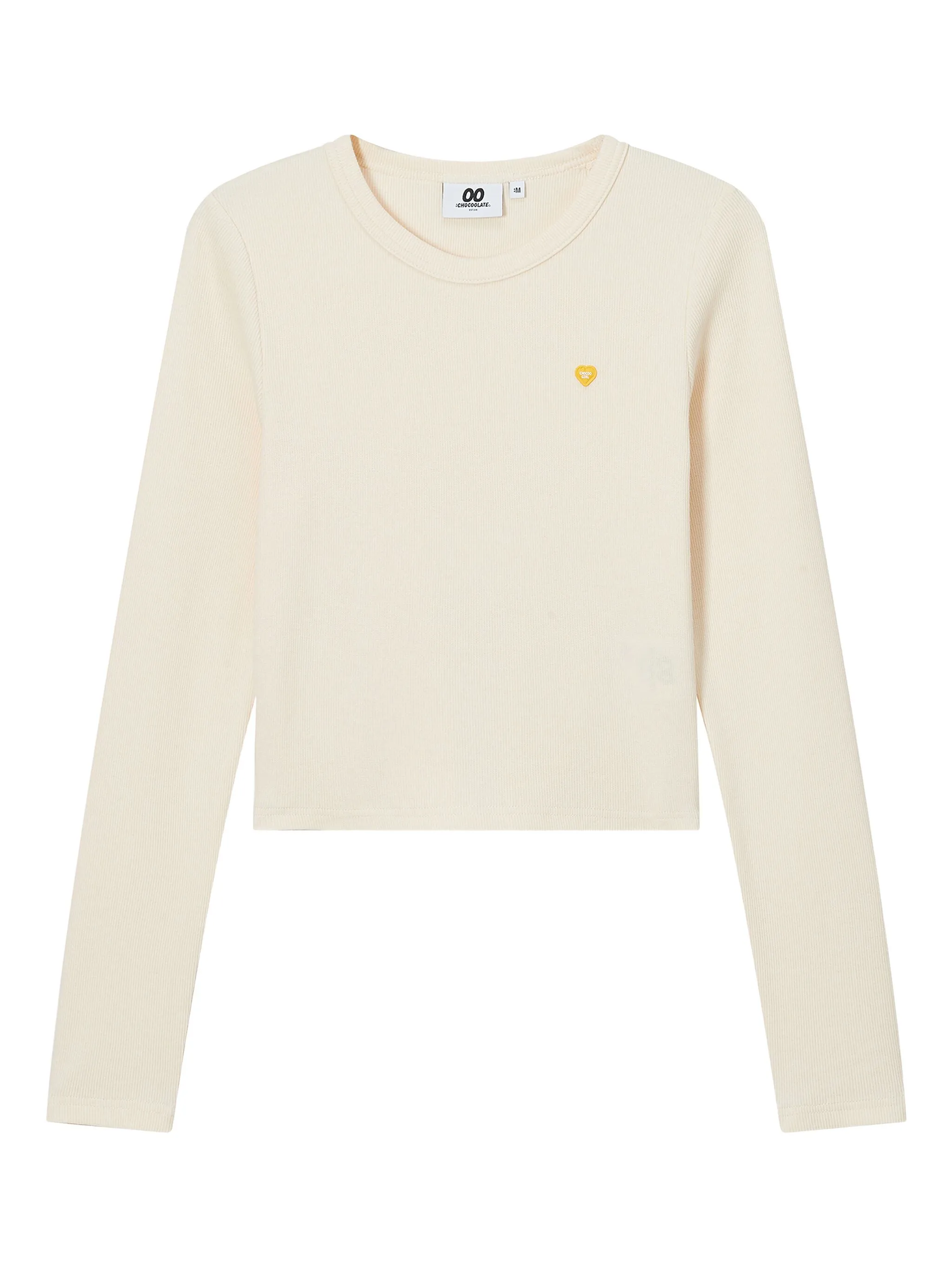 Декорированная футболка в рубчик Chocoolate, белый
Декорированная футболка в рубчик Chocoolate, белый