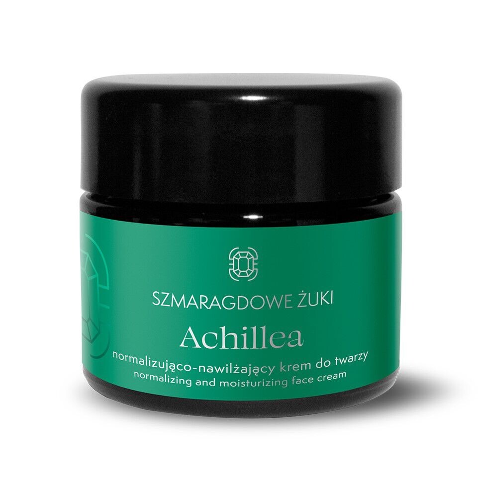 Увлажняющий крем для лица Szmaragdowe Żuki Achillea, 50 гр
Увлажняющий крем для лица Szmaragdowe Żuki Achillea, 50 гр