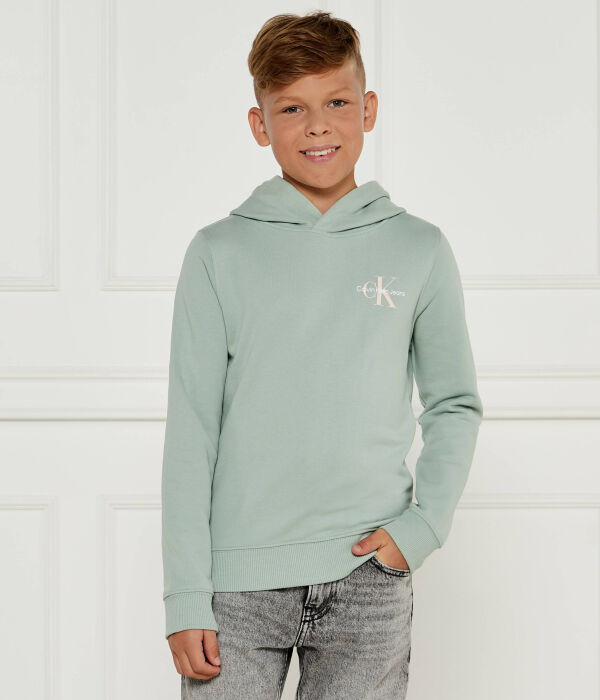 Толстовка детская Calvin Klein Jeans с монограммой, зеленый
Толстовка детская Calvin Klein Jeans с монограммой, зеленый