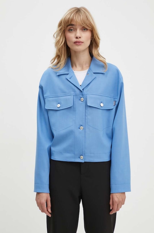 Куртка с добавлением шерсти Moschino Jeans, синий
Куртка с добавлением шерсти Moschino Jeans, синий