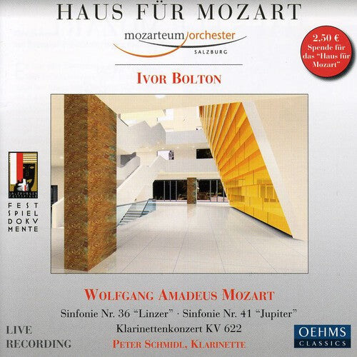 CD диск Mozart / Mozarteum Orch Salzburg / Bolton: Symphonies 13 & 41
CD диск Mozart / Mozarteum Orch Salzburg / Bolton: Symphonies 13 & 41