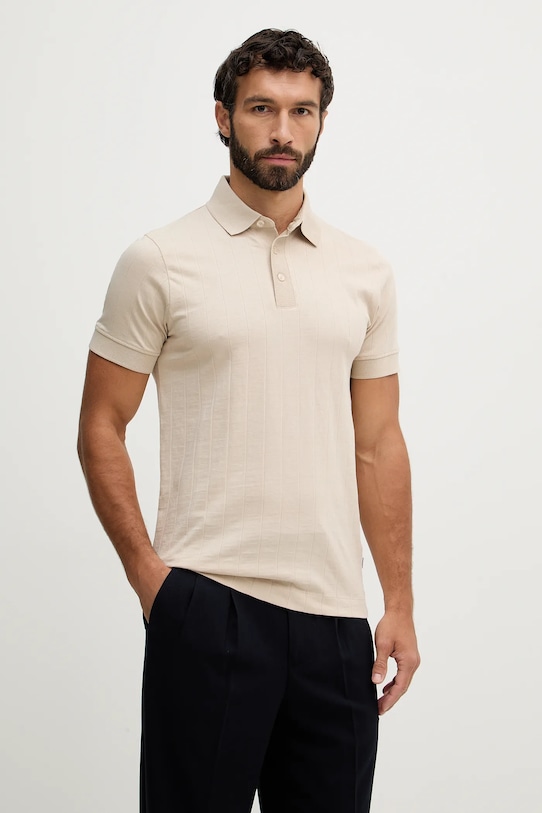 Хлопковое поло Lindbergh, бежевый
Хлопковое поло Lindbergh, бежевый