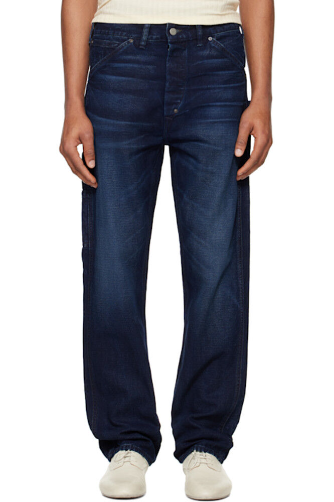 Плотницкие брюки Navy Engineer Fit Canvas RRL
Плотницкие брюки Navy Engineer Fit Canvas RRL