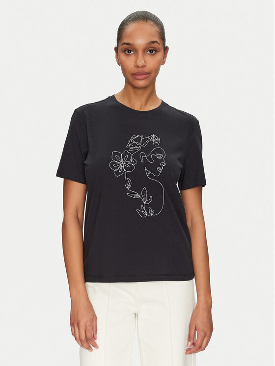 Футболка обычного кроя Sybil 14108062 Vila, черный
Футболка обычного кроя Sybil 14108062 Vila, черный