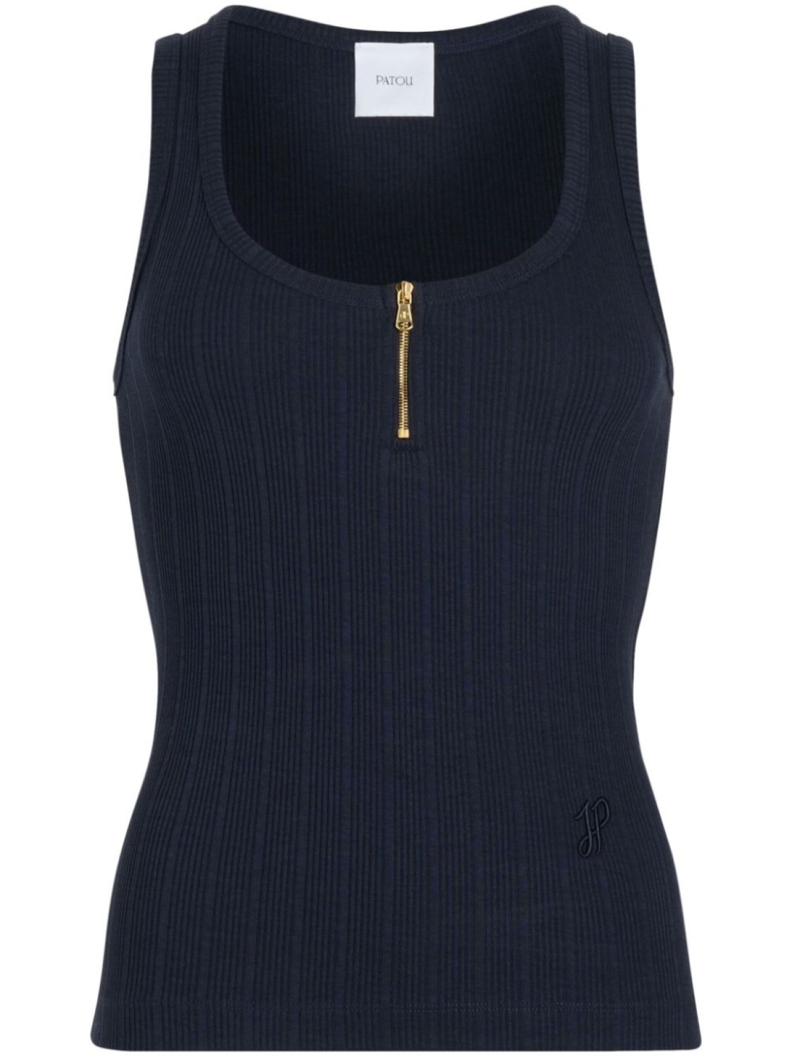 Patou топ в рубчик, синий
Patou топ в рубчик, синий