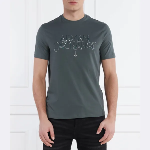Футболка стандартного кроя Armani Exchange, зеленый
Футболка стандартного кроя Armani Exchange, зеленый
