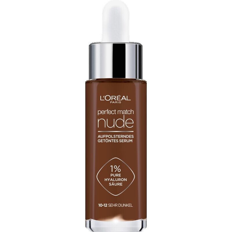 Тонирующая сыворотка Perfect Match Plumping Tinted Serum 10-12 насыщенного темного цвета L’Oréal Paris, 30 ml
Тонирующая сыворотка Perfect Match Plumping Tinted Serum 10-12 насыщенного темного цвета L’Oréal Paris, 30 ml