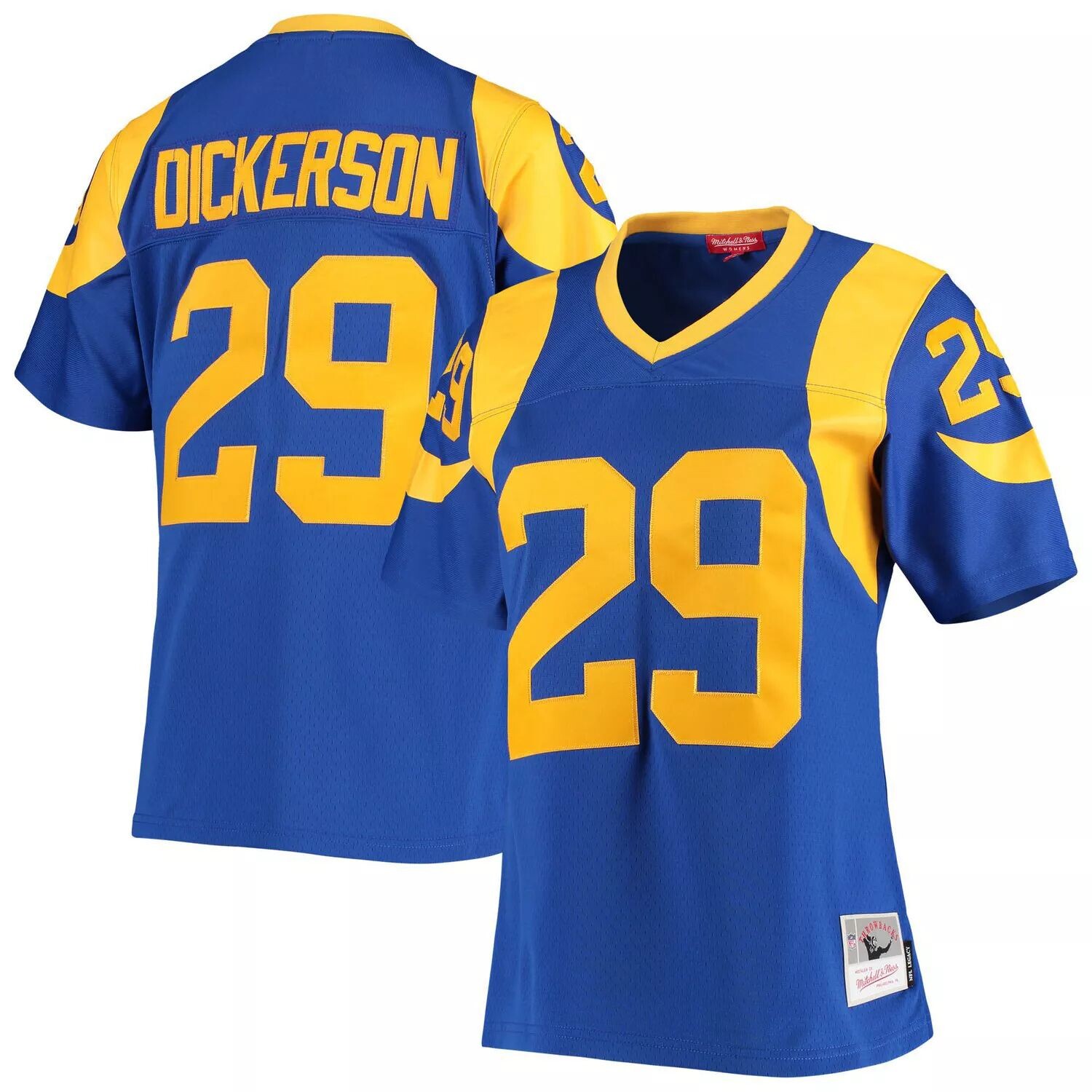 Женская футболка команды Mitchell & Ness Eric Dickerson Royal Los Angeles Rams Legacy Replica Team
Женская футболка команды Mitchell & Ness Eric Dickerson Royal Los Angeles Rams Legacy Replica Team