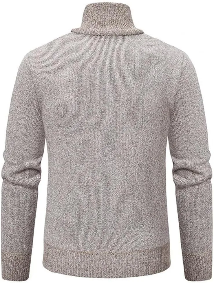 Мужской свитер с четвертью молнии, легкий, с воротником-стойкой, приталенный
Мужской свитер с четвертью молнии, легкий, с воротником-стойкой, приталенный