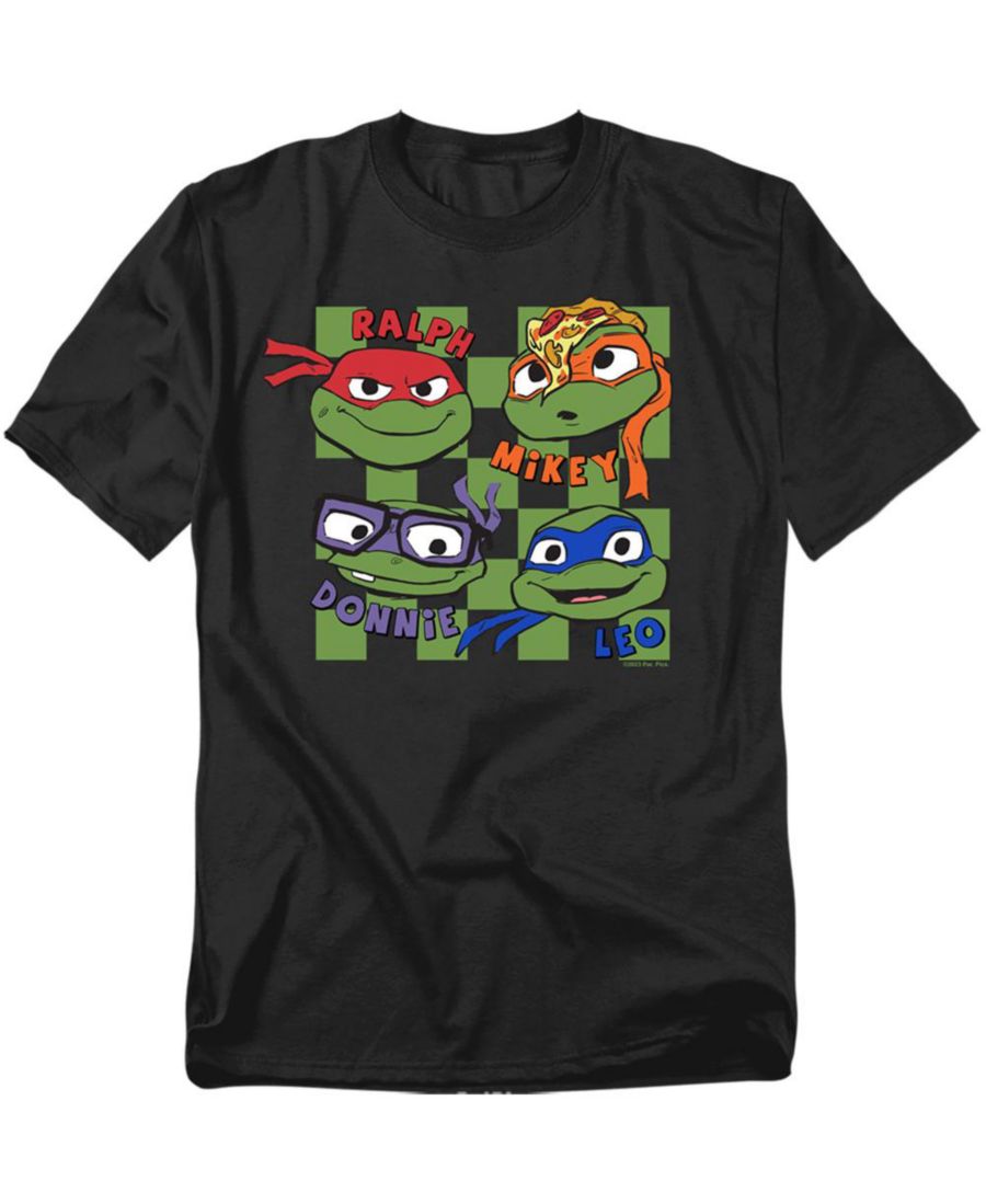 Мужская футболка TMNT Mutant Mayhem с изображением черепашьих голов Logovision, Black, Черный, Мужская футболка TMNT Mutant Mayhem с изображением черепашьих голов Logovision, Black
Мужская футболка TMNT Mutant Mayhem с изображением черепашьих голов Logovision, Black, Черный, Мужская футболка TMNT Mutant Mayhem с изображением черепашьих голов Logovision, Black