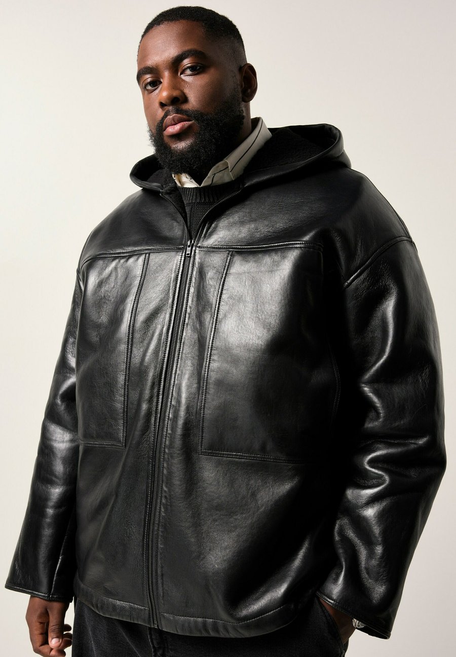 Куртка STHUGE Leather jacket, Black
Куртка STHUGE Leather jacket, Black