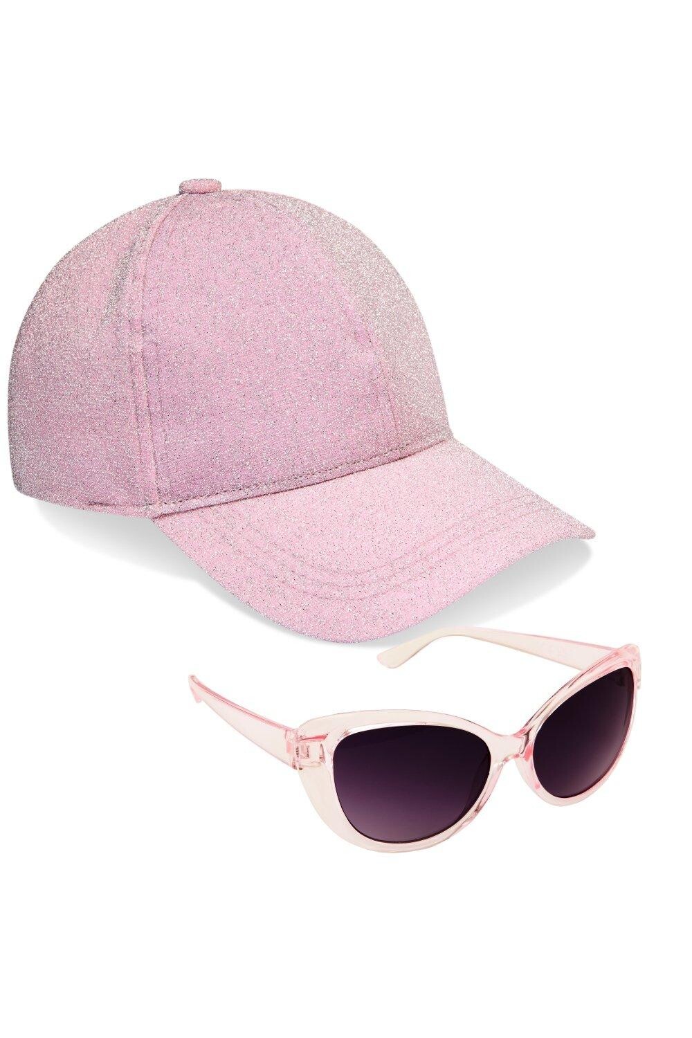 Кепка с люрексом и комплект солнцезащитных очков CityComfort, розовый
Кепка с люрексом и комплект солнцезащитных очков CityComfort, розовый