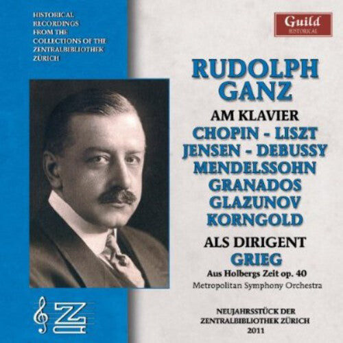 CD диск Ganz / Chopin / Liszt / Mendelssohn: Historical Recordings
CD диск Ganz / Chopin / Liszt / Mendelssohn: Historical Recordings