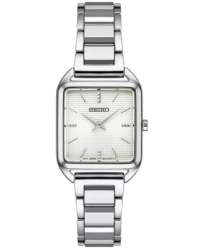 Женские часы Essentials из нержавеющей стали с браслетом 26 мм Seiko, серебро
Женские часы Essentials из нержавеющей стали с браслетом 26 мм Seiko, серебро