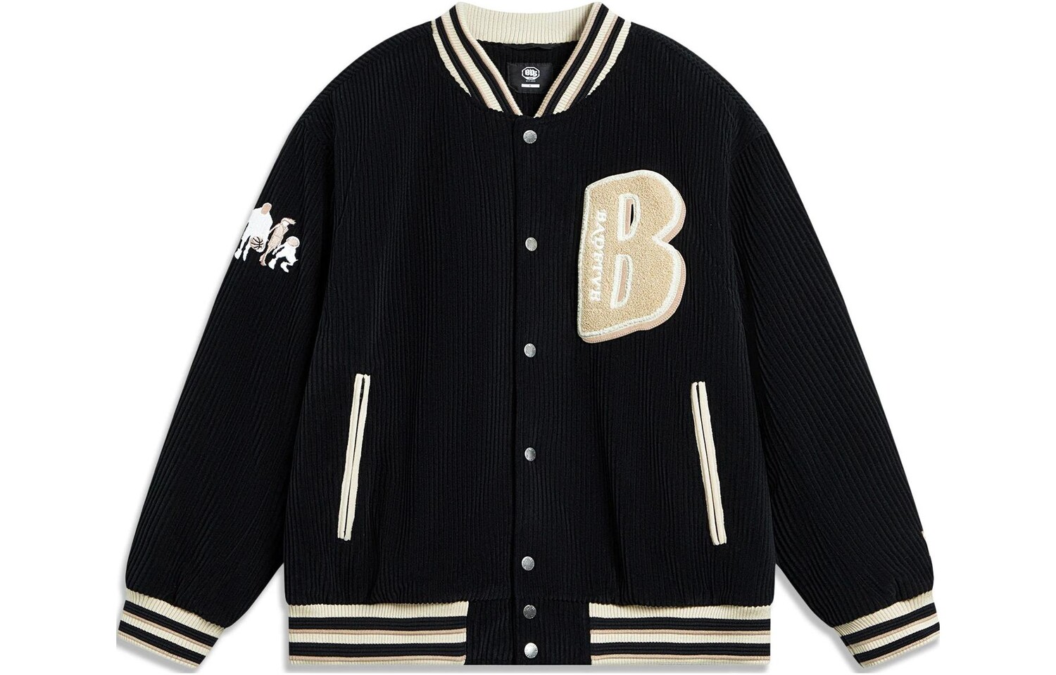 Badfive Куртка Мужская Черная Lining, черный 
Badfive Куртка Мужская Черная Lining, черный