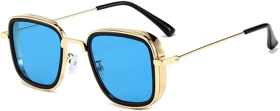 Винтажные металлические солнцезащитные очки в стиле стимпанк для мужчин, ретро-очки, солнцезащитные очки для женщин, Lunettes De Soleil LANGSER, Gold Blue
Винтажные металлические солнцезащитные очки в стиле стимпанк для мужчин, ретро-очки, солнцезащитные очки для женщин, Lunettes De Soleil LANGSER, Gold Blue