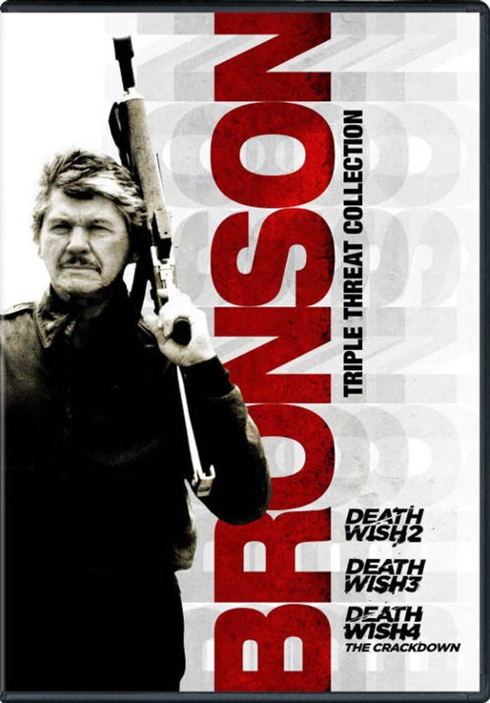 Диск DVD Death Wish 2 & 3 & 4
Диск DVD Death Wish 2 & 3 & 4