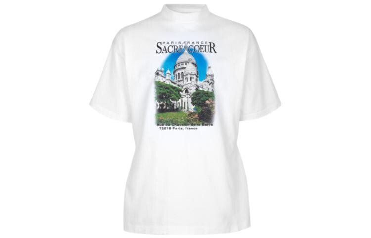 Футболка женская Balenciaga Sacré Cœur, белый
Футболка женская Balenciaga Sacré Cœur, белый