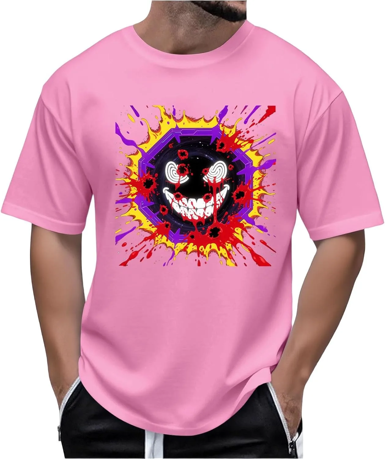 Мужская футболка с коротким рукавом Halloween 2025 с принтом Sdeycui
Мужская футболка с коротким рукавом Halloween 2025 с принтом Sdeycui