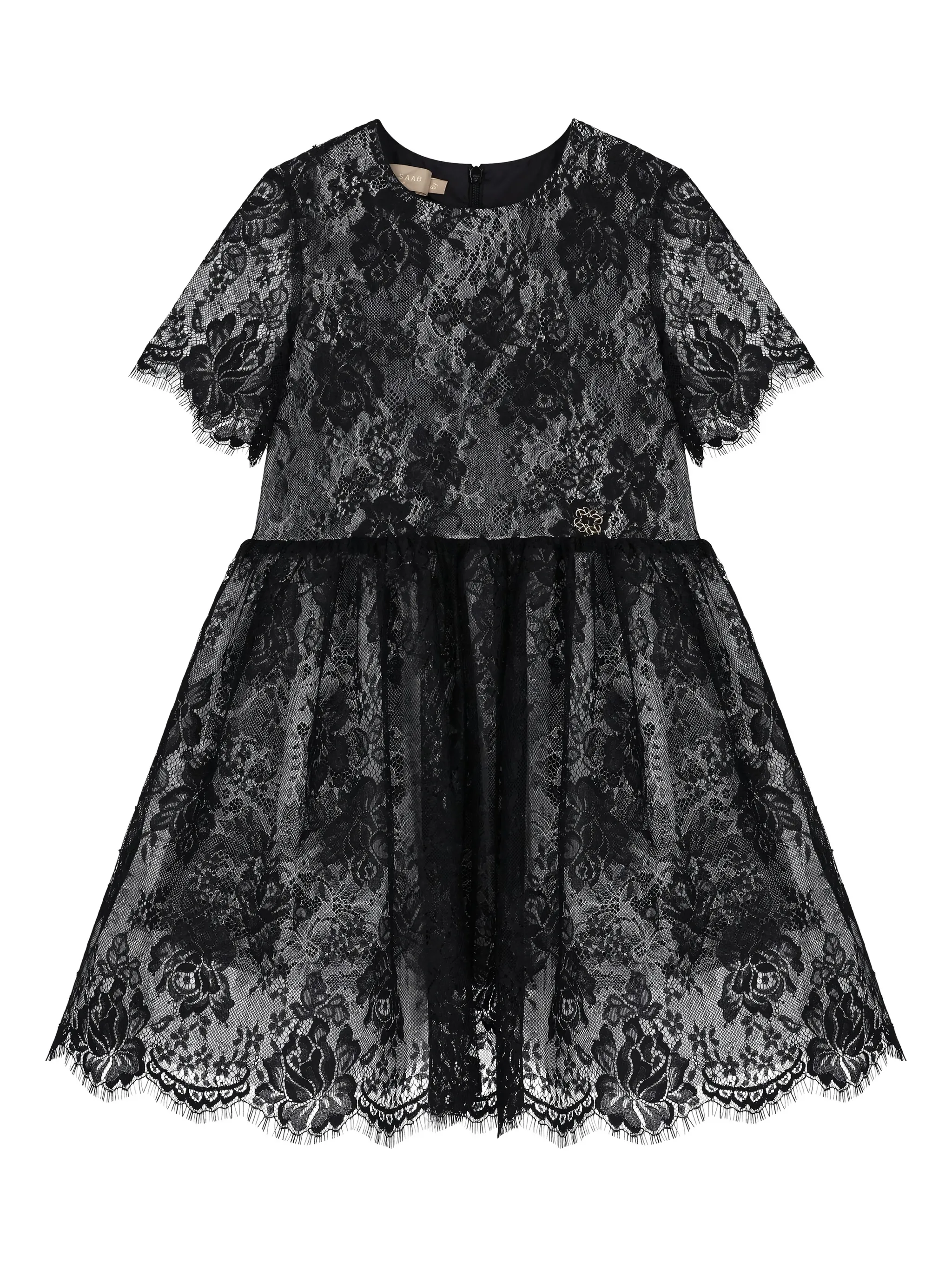 Кружевное платье с цветочным узором Elie Saab Junior, черный
Кружевное платье с цветочным узором Elie Saab Junior, черный