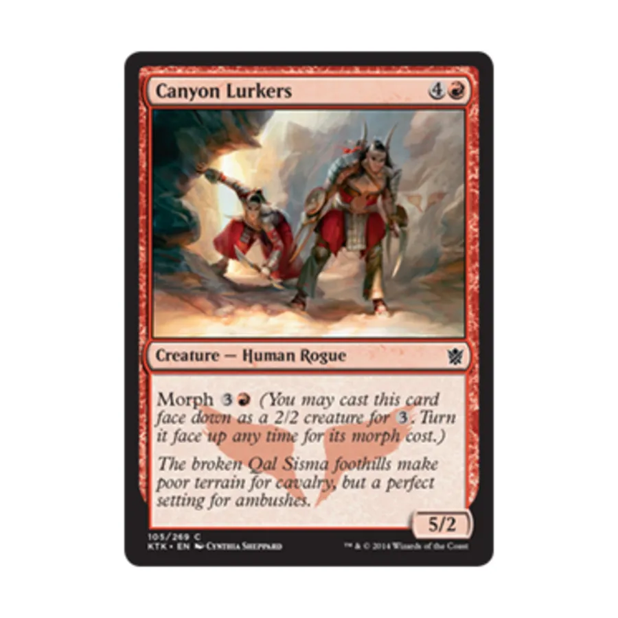 CCG Каньон Луркерс (К), MTG - Khans of Tarkir
CCG Каньон Луркерс (К), MTG - Khans of Tarkir