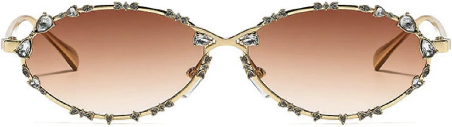 Солнцезащитные очки Willochra маленькие круглые со стразами для женщин в стиле 90-х, блестящие, в стиле хиппи-диско, модные овальные солнцезащитные очки, C5
Солнцезащитные очки Willochra маленькие круглые со стразами для женщин в стиле 90-х, блестящие, в стиле хиппи-диско, модные овальные солнцезащитные очки, C5