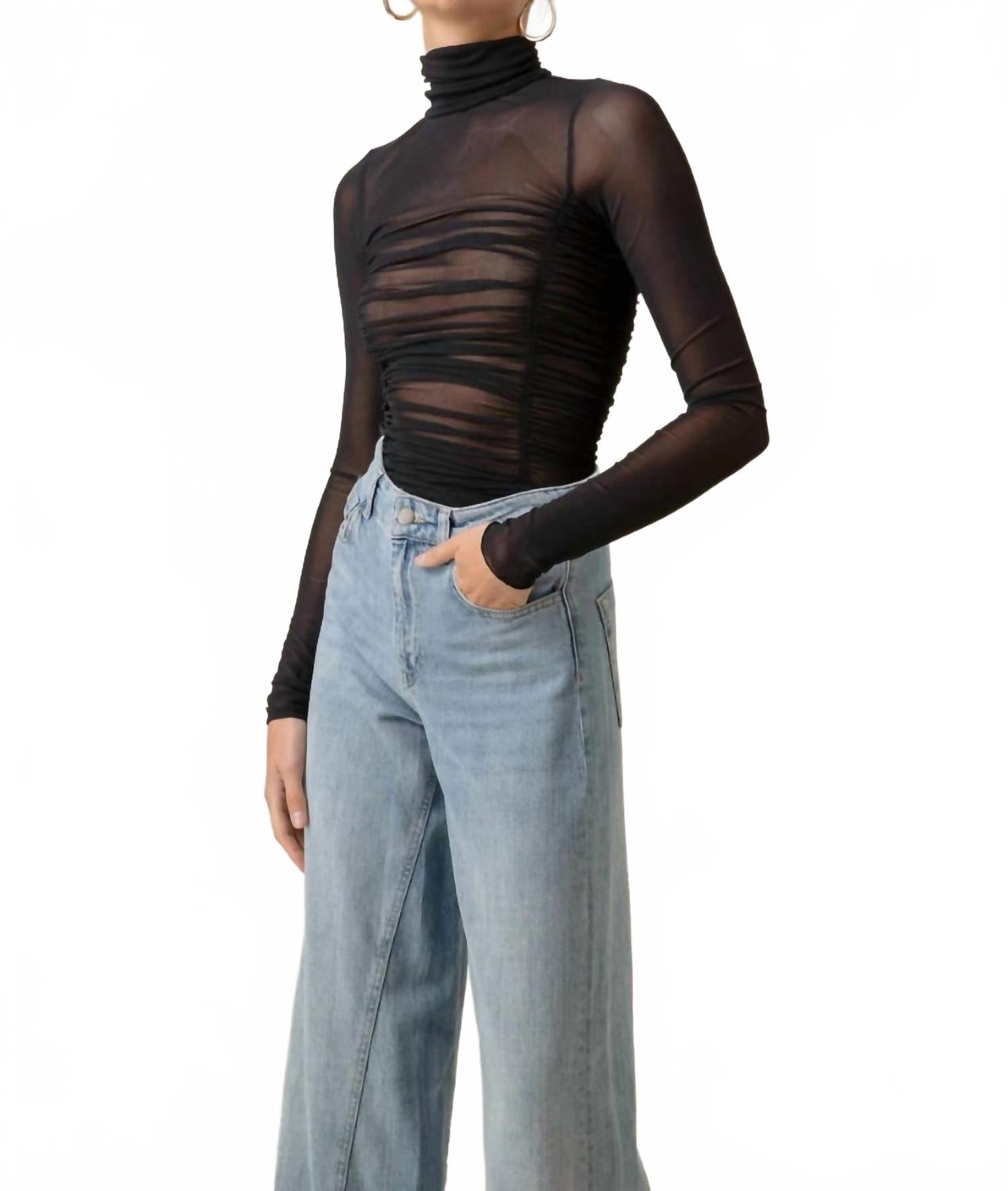 Водолазка Quincy с длинными рукавами, черного цвета Line And Dot, черный
Водолазка Quincy с длинными рукавами, черного цвета Line And Dot, черный