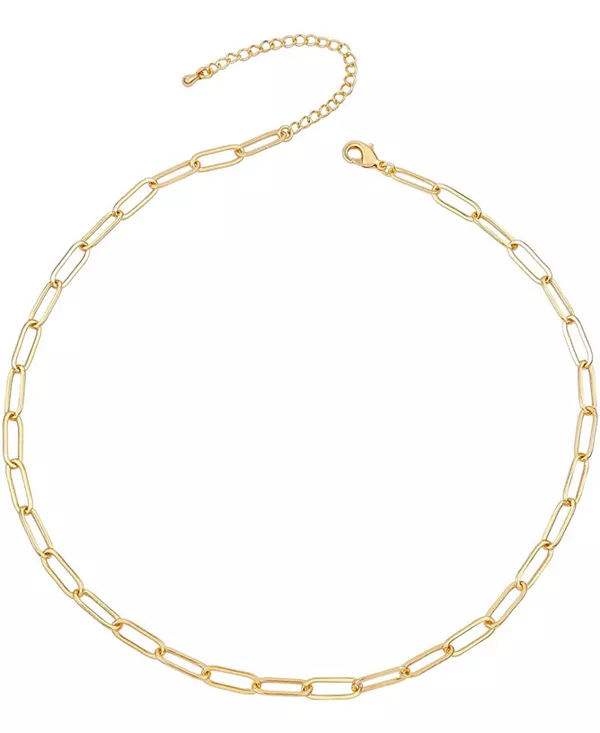 Стильное ожерелье-цепочка с 14-каратным золотым покрытием для подростков/молодых людей с регулируемой длиной Gigigirl, gold
Стильное ожерелье-цепочка с 14-каратным золотым покрытием для подростков/молодых людей с регулируемой длиной Gigigirl, gold