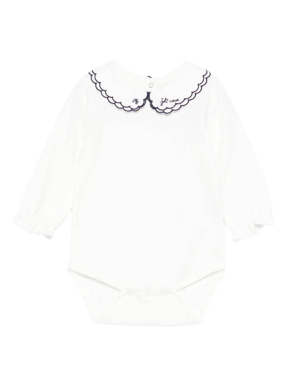 Боди с воротником-оборкой Tartine Et Chocolat, белый
Боди с воротником-оборкой Tartine Et Chocolat, белый