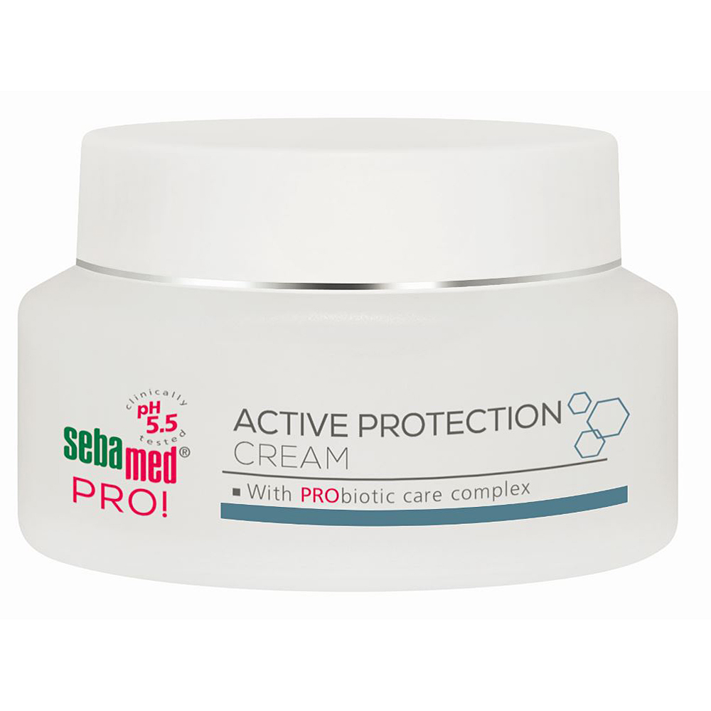 Защитный увлажняющий крем для лица с пробиотиками pro active protection cream Sebamed, 50 мл
Защитный увлажняющий крем для лица с пробиотиками pro active protection cream Sebamed, 50 мл